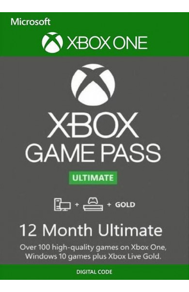 Xbox Game Pass Ultimate - 12 Months Xbox live